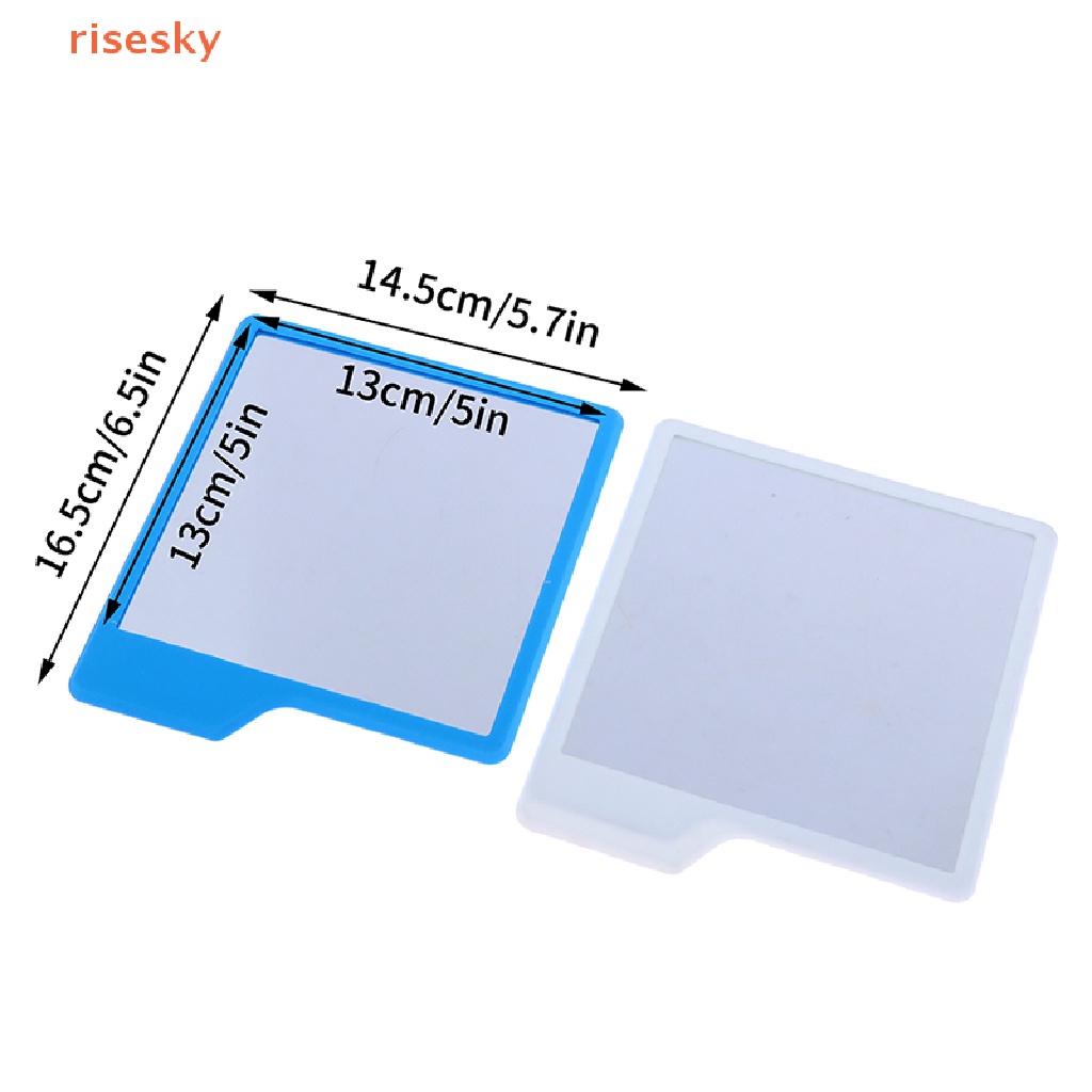 Gương Trang Điểm Silicone Tự Dính Thời Trang Tiện Dụng Mang Theo Du Lịch