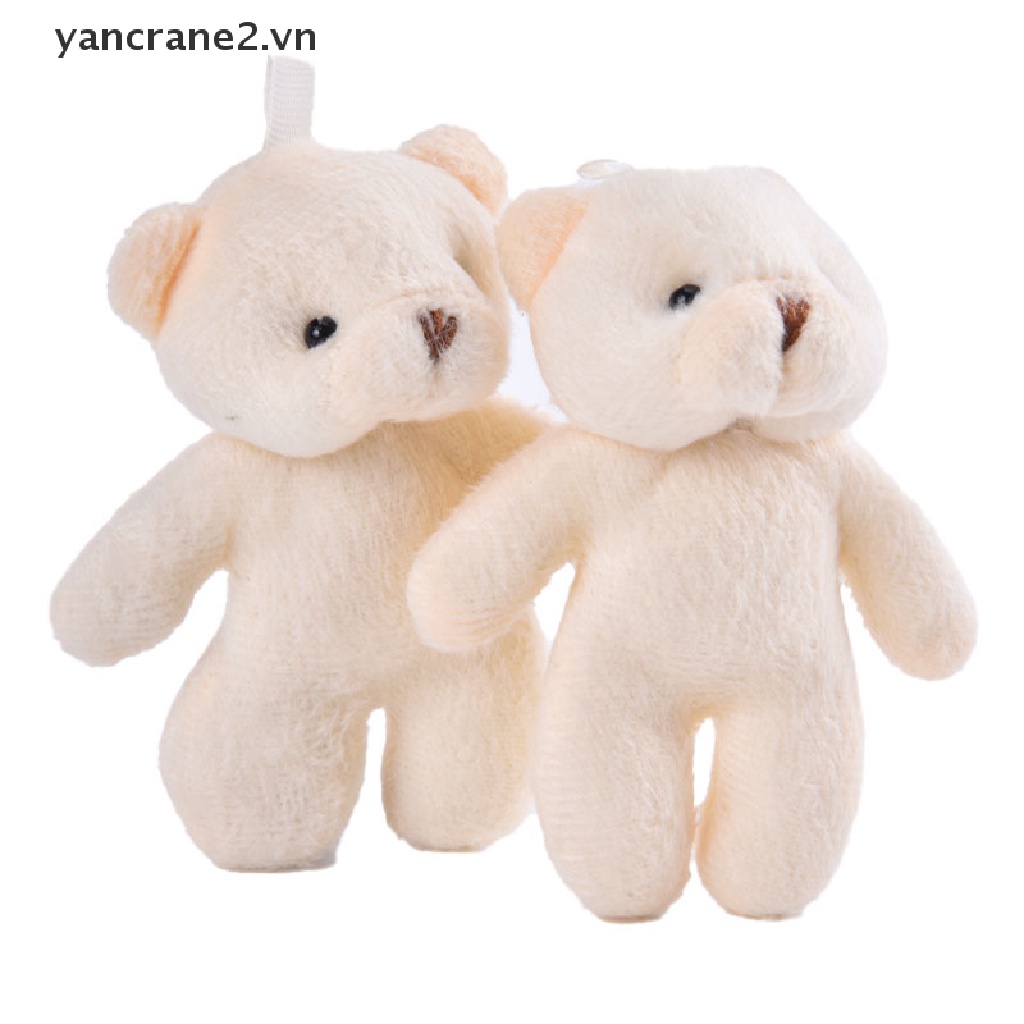 Bộ 4 Gấu Bông Mini Mềm Mại Dễ Thương {yancrane2.vn}
