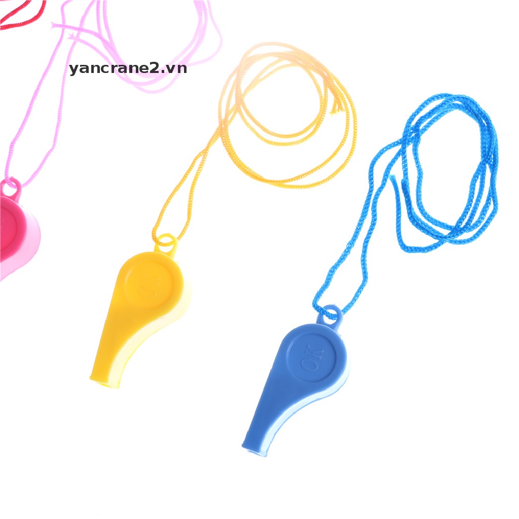 Set 5 Còi Đồ Chơi Bằng Nhựa yancrane2.vn Cho Bé