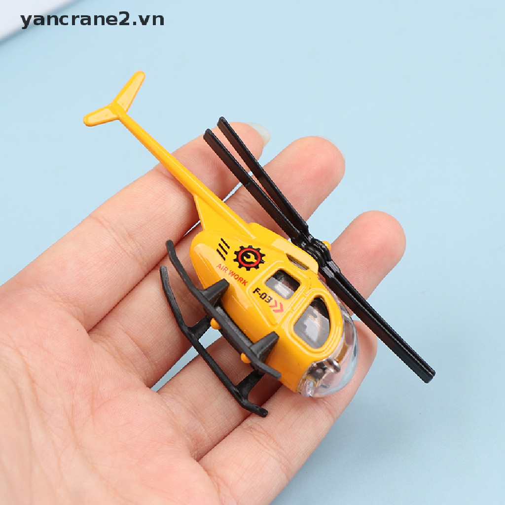 Mô Hình Xe Hơi Trực Thăng Đồ Chơi YAN2} Bằng Hợp Kim Cho Bé {yancrane2.vn}