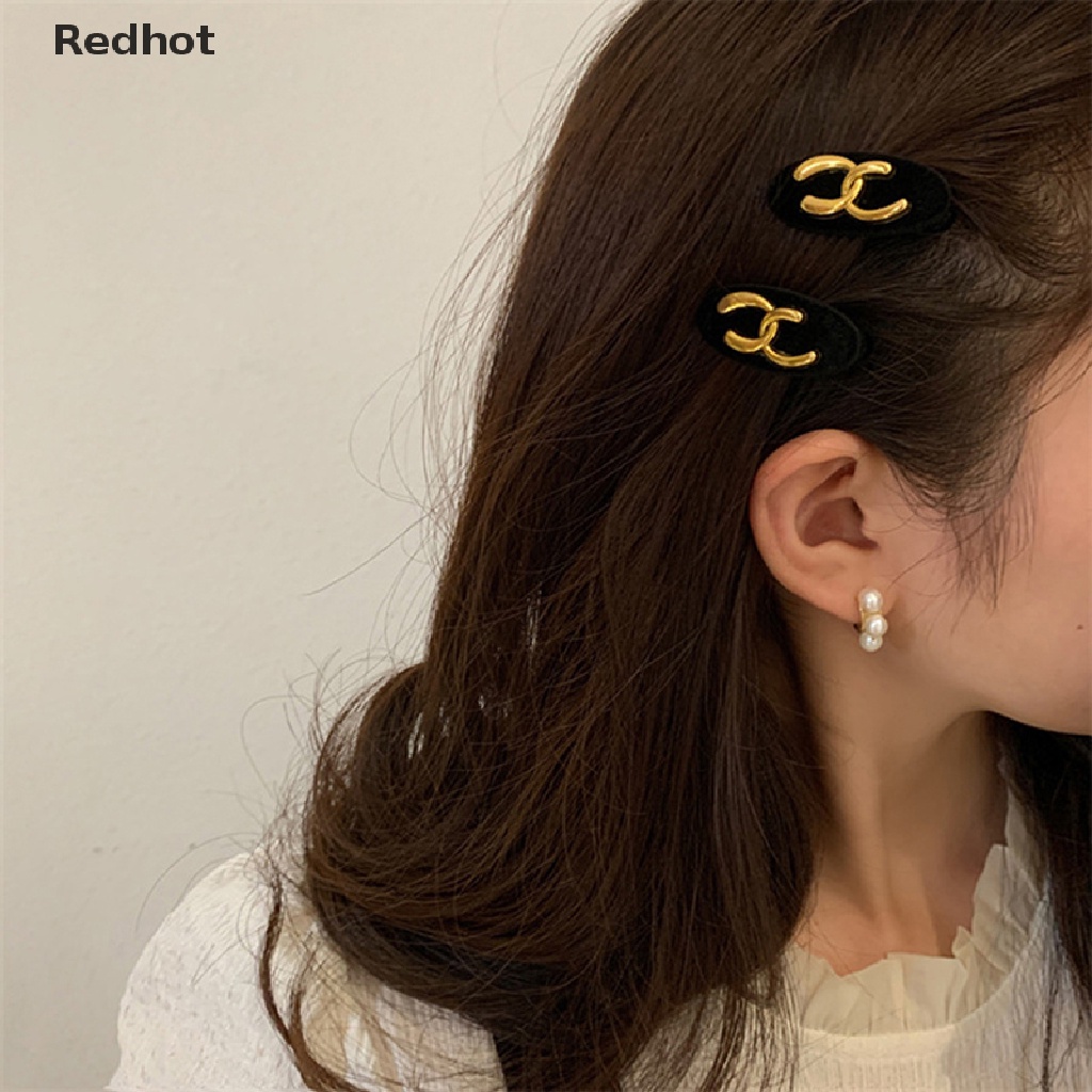 Kẹp Tóc Kim Loại Màu Đen Thời Trang Cho Nữ