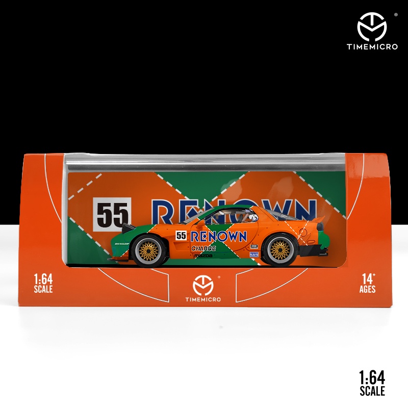 Mô Hình Xe Hơi Mazda RX-7 Snapon &amp; Renown Tỉ Lệ 1: 64
