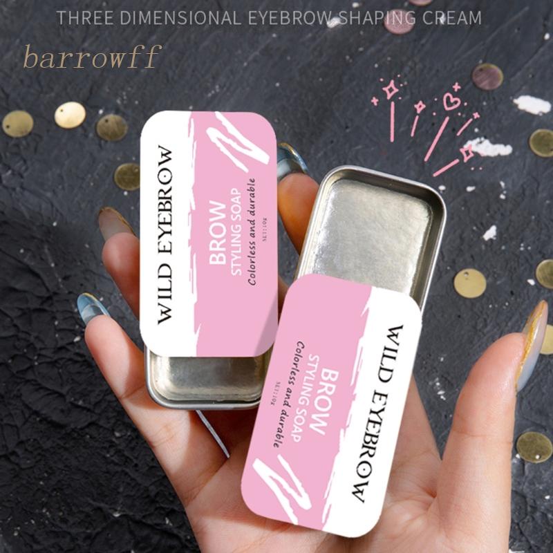 Bộ Xà Phòng Rửa Lông Mày Dạng Gel Trong Suốt brroa