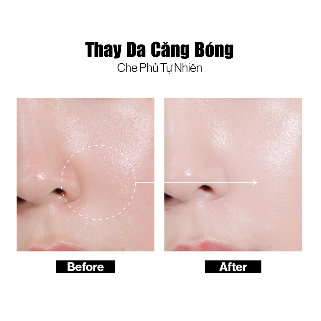 Phấn Nước Căng Bóng Thuần Chay Gilaa Vegan Super Glow Cushion SPF50+/PA++++ 15g