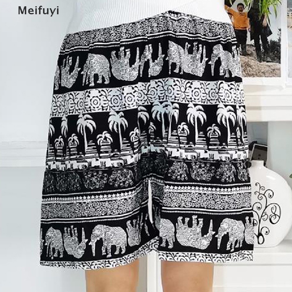 [Meifuyi] Quần Short Ngủ Mỏng Ống Rộng Phong Cách Nhật Bản Mặc Ở Nhà Mùa Hè Cho Nữ