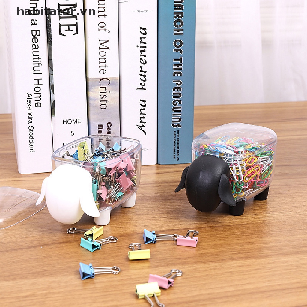 Hộp Đựng Tăm Bông / Tăm Xỉa Răng Hình Cừu Hoạt Hình 3D Phong Cách Bắc Âu Trang Trí Nội Thất