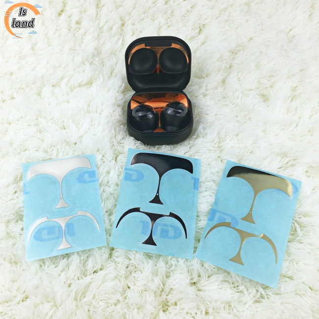 Miếng Dán Kim Loại Chống Bụi Và Trầy Xước Cho Tai Nghe Samsung Galaxy Buds Pro