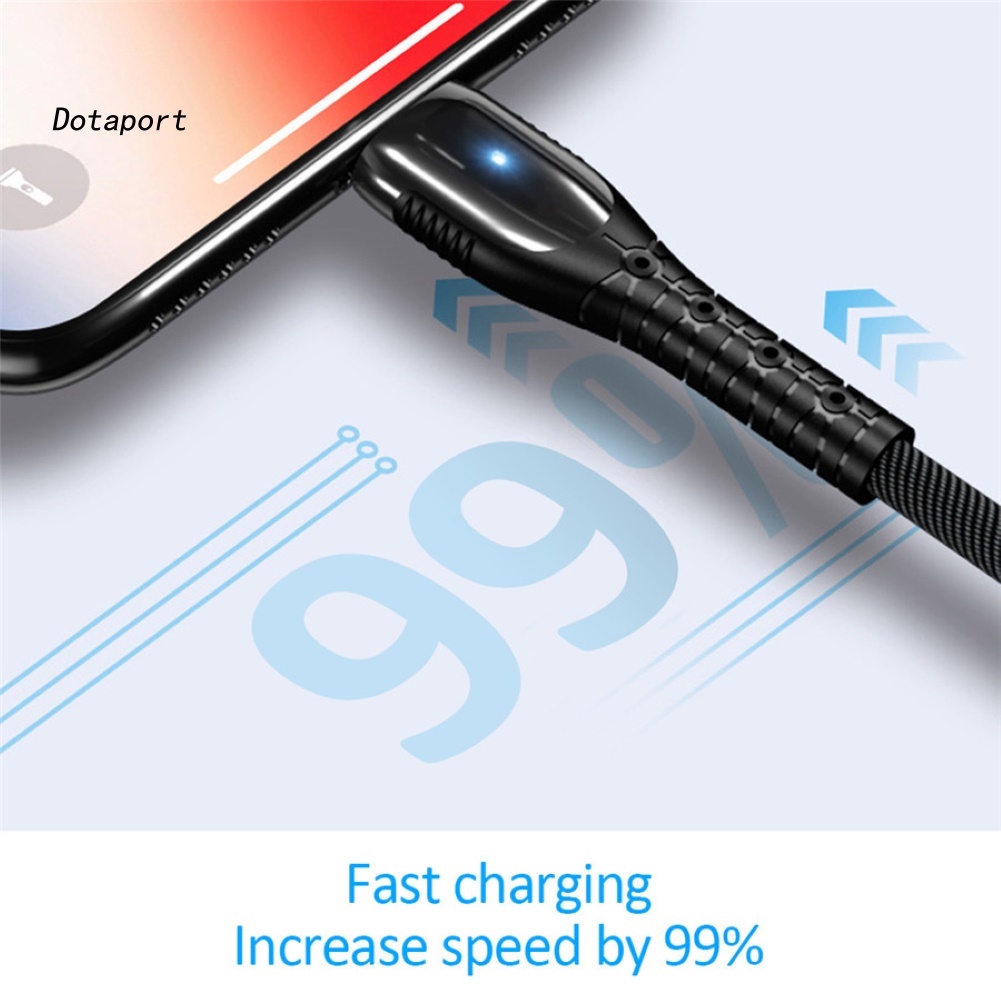Cáp Sạc Nhanh KDDT-Sợi Bện 5A Cổng Type-C Cho Điện Thoại Huawei