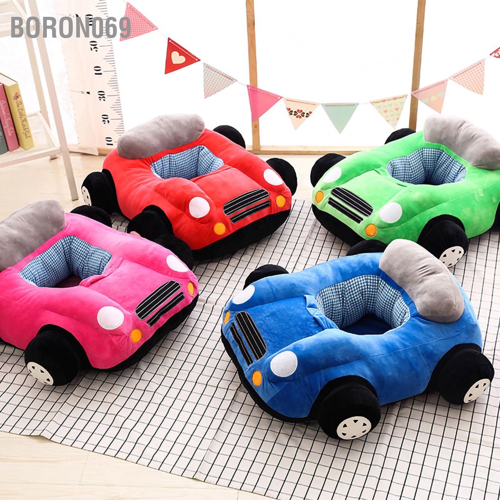 Xe Hơi Đồ Chơi Bằng Vải Mềm Nhiều Màu Sắc An Toàn Cho Bé