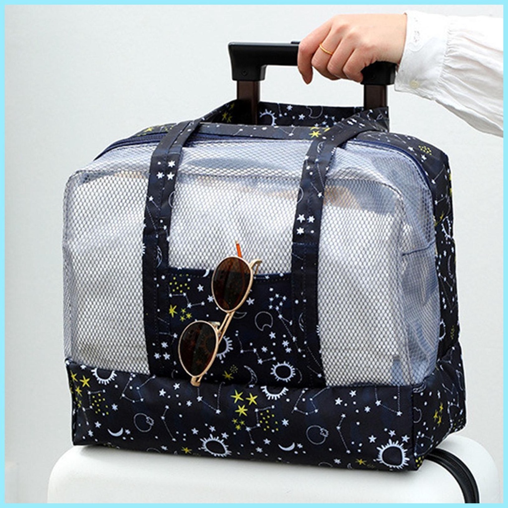 Túi Thể Thao Bằng Vải Oxford Chống Nước Chia Ngăn Khô Ướt Tiện Dụng