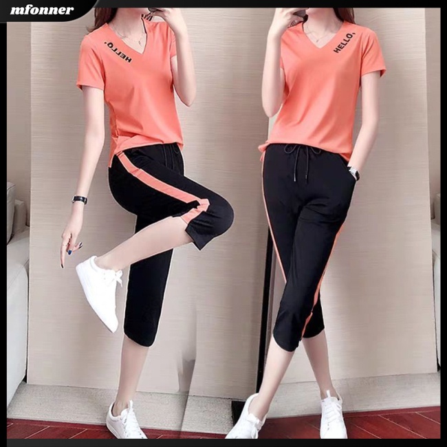 Set Đồ Thể Thao 2 Món Thời Trang Năng Động Cho Nữ