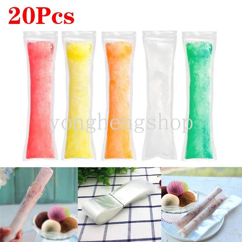 Set 20 Túi Đựng Kem / Bánh Kẹo Dùng Một Lần DIY