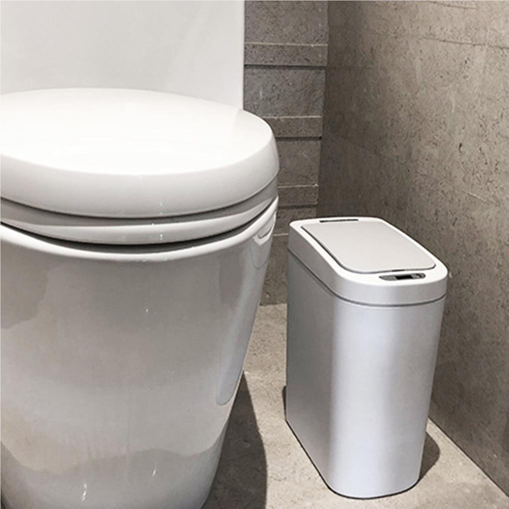 Thùng Rác Cảm Biến Kích Thước Nhỏ Gọn Tiện Dụng Cho Nhà Bếp