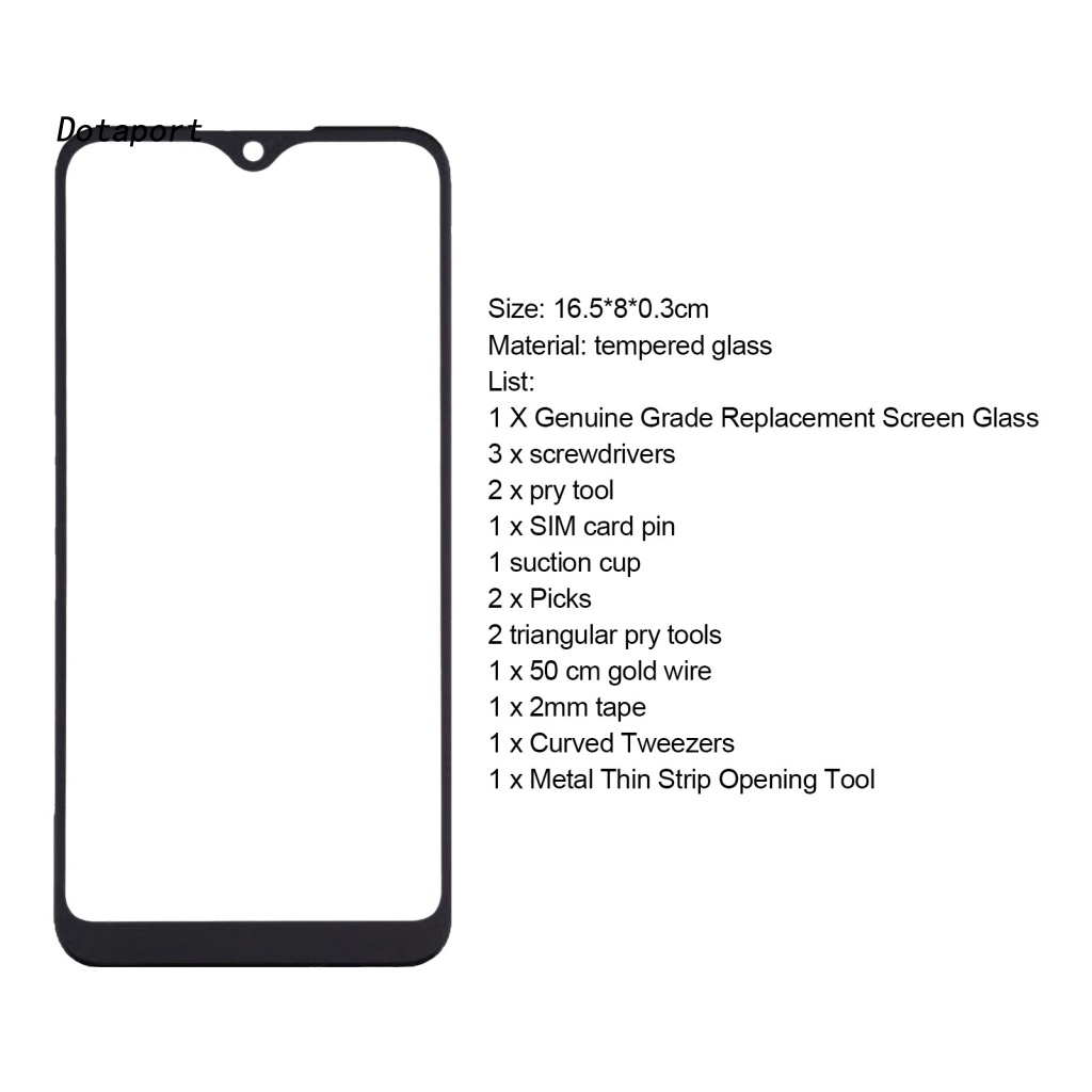 Màn Hình Cảm Ứng KDDT-Dt Bằng Kính Siêu Mỏng Chuyên Nghiệp Cho Samsung Galaxy A01 A11 A21 A31 A41 A51 A71