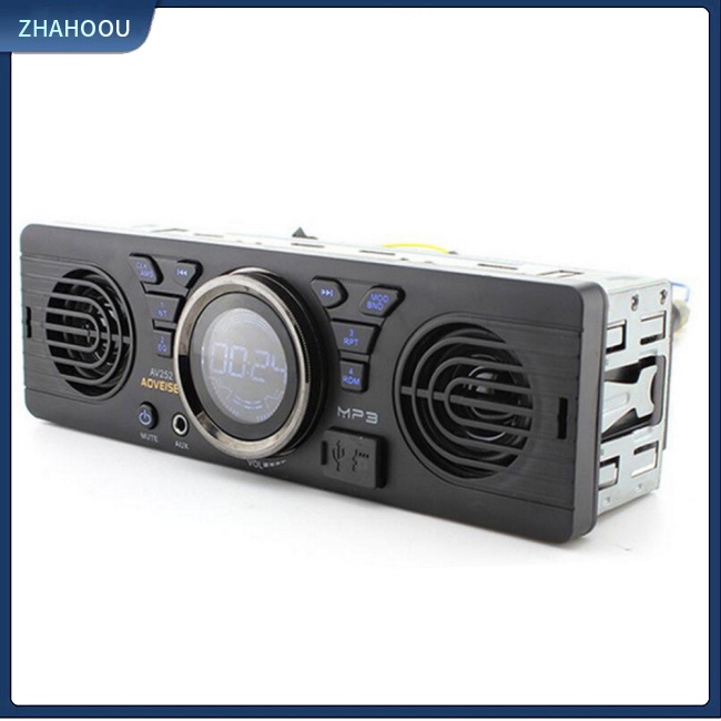 ☃Phụ Kiện Trang Trí Nhà Cửa Độc Đáo Sáng Tạo☃ Máy Phát Nhạc Mp3 12v Kết Nối Bluetooth Hỗ Trợ Thẻ Nhớ AV252B Dành Cho Ô Tô