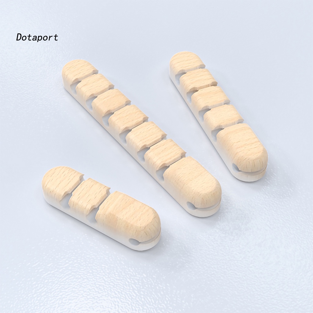 Giá Đỡ Dây Cáp Bằng Silicone 3 / 5 / 7 Lỗ Tiện Dụng