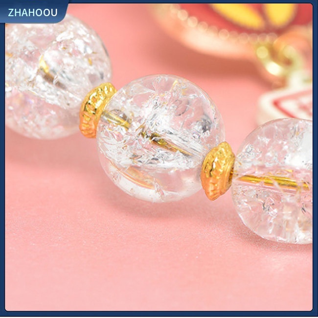 ☃Nhà Cửa☃ Nơ May Mắn Treo Kính Chiếu Hậu Trang Trí Nội Thất Xe Hơi