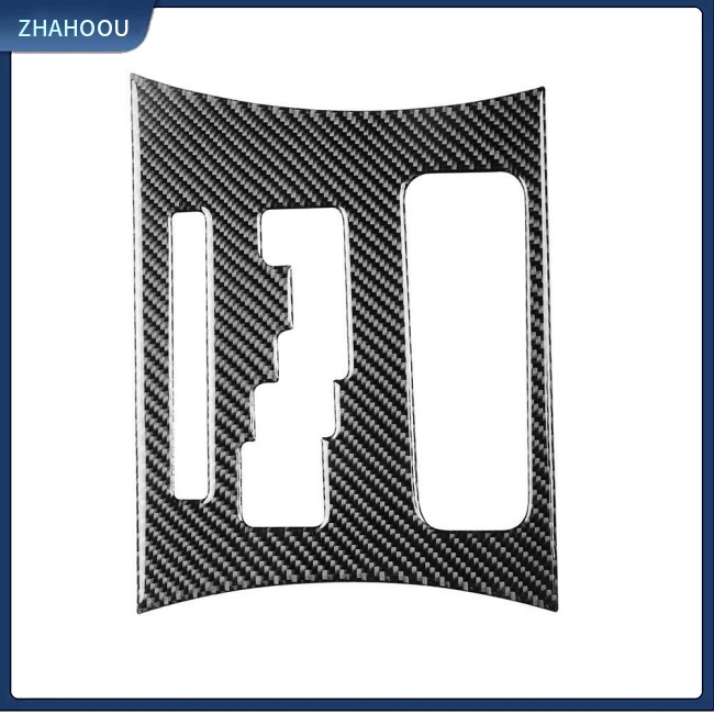 ☃Nhà Cửa☃ Viền Bọc Bảng Điều Khiển Cần Số Tự Động Họa Tiết Sợi Carbon Trang Trí Nội Thất Cho Dodge Charger 2011-2