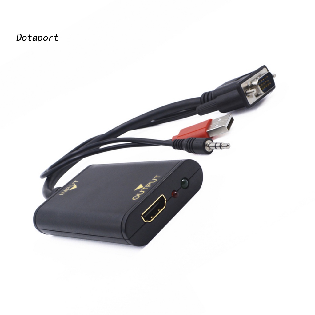 Cáp ChuyểN ĐổI Âm Thanh / TV AV Sang HDMI 1080P KDDT- VGA Chuyên DụNg