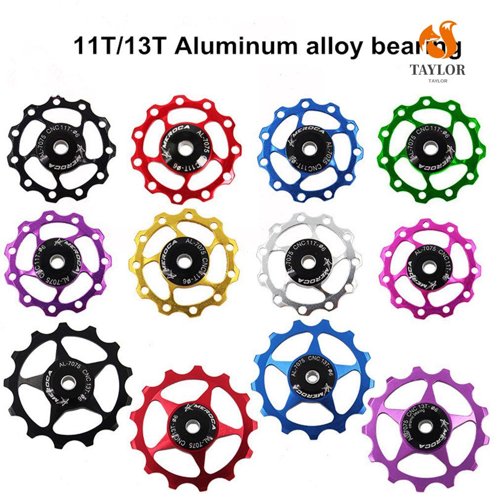 Bánh Răng Ròng Rọc Cnc Taylor1 Bằng Hợp Kim Nhôm Nhiều Màu Cho Xe Đạp Leo Núi 7 / 8 / 9 / 10