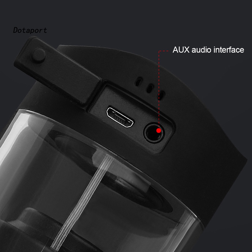 Set 2 Loa Bluetooth Không Dây Âm Thanh Siêu Trầm Có Đèn LED Và Phụ Kiện