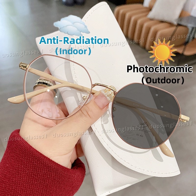 Mắt Kính Chống Bức Xạ Ánh Sáng Xanh 2 Trong 1 Thay Thế Dành Cho Nam Nữ