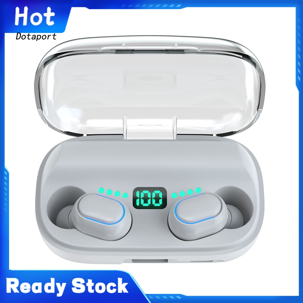 Tai Nghe Không Dây KDDT-T11Bluetooth 5.0 IPX7 Màn Hình LED 9D Chống Thấm Nước