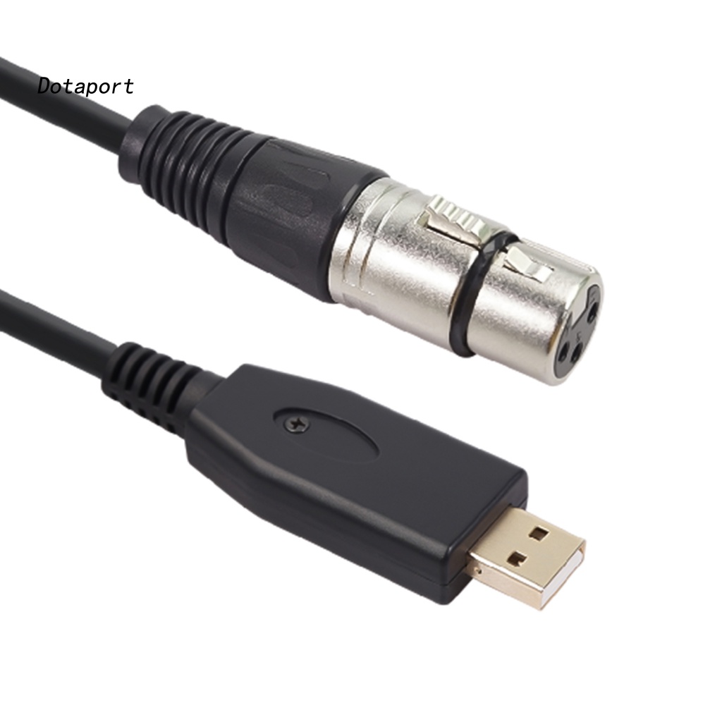 Cáp Chuyển Đổi KDDT- Đầu USB Sang XLR Cho Micro