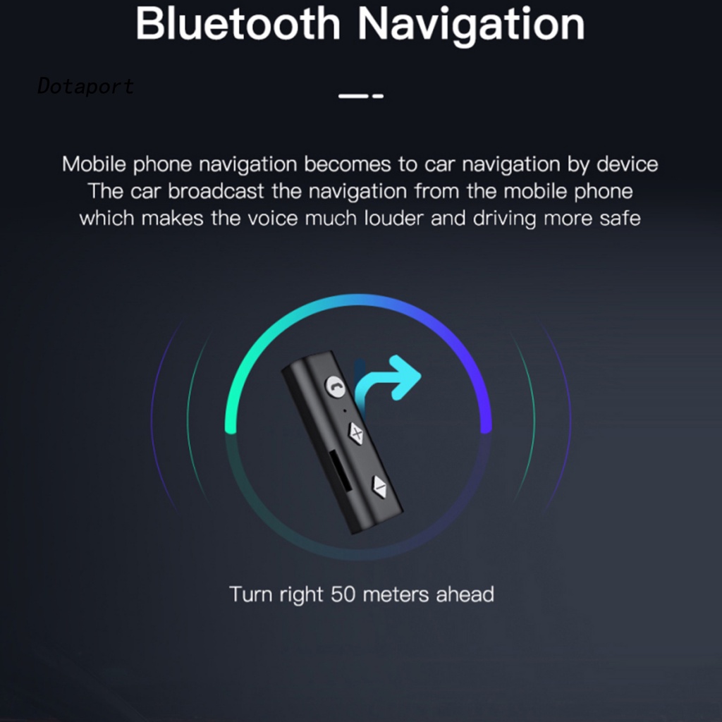 Thiết Bị Nhận Tín Hiệu Âm Thanh Bluetooth 5.0 3.5 AUX KDDT-Lavalier Cho Xe Hơi