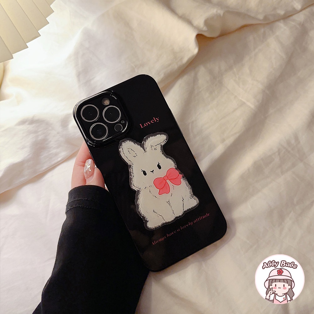 Ốp Điện Thoại TPU Mềm Nhám Chống Bụi Bẩn In Chữ + Nơ + Giá Đỡ Cho IPhone 14 Pro Max 13 12 11 Pro Max X XS Max