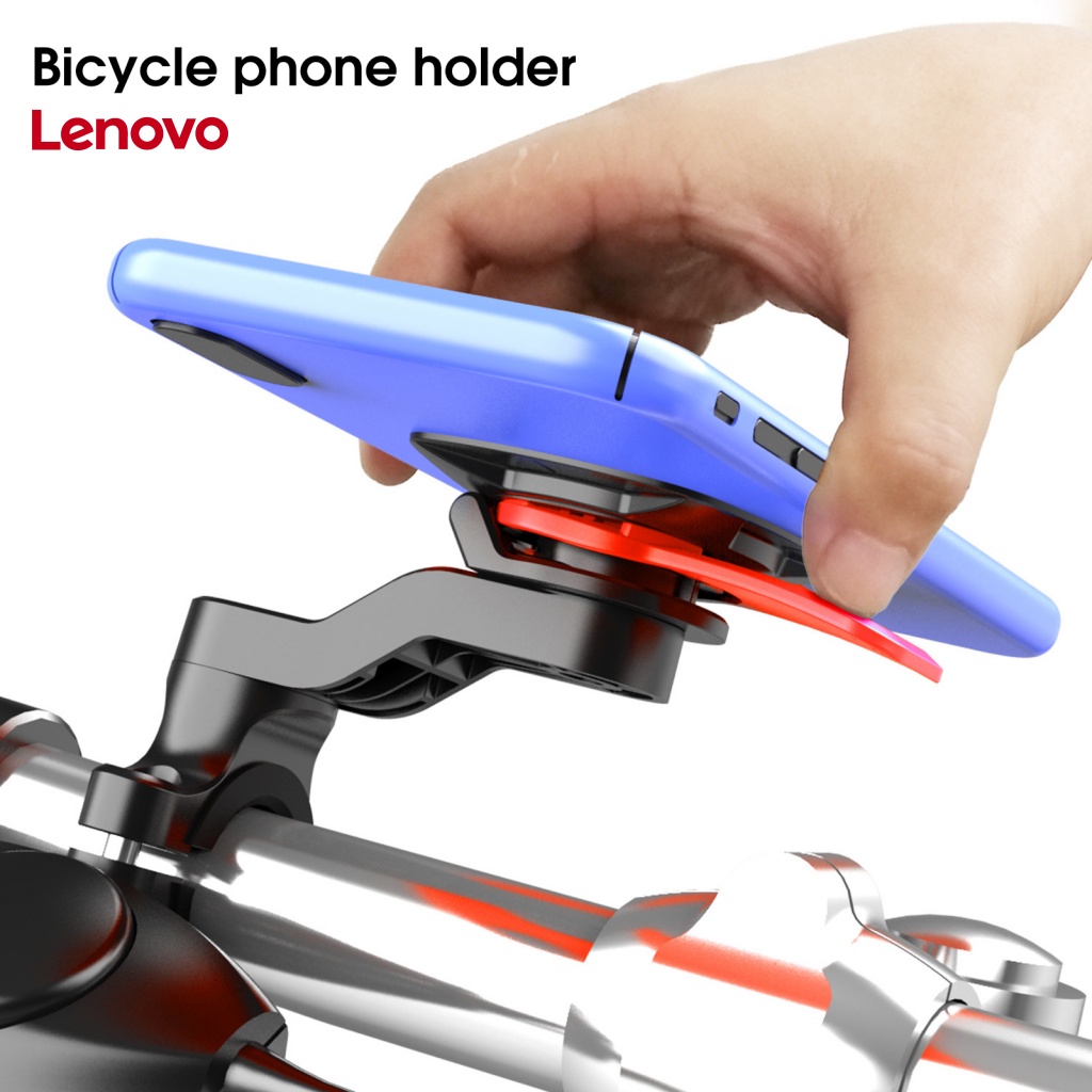 Giá đỡ điện thoại LENOVO gắn tay lái xe đạp xoay 360 độ