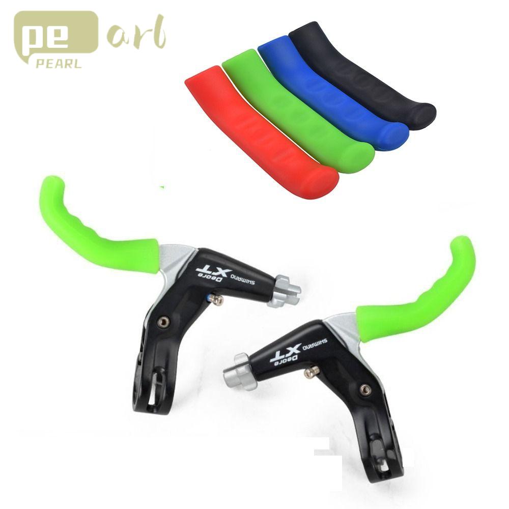 Set 3 Cặp Vỏ Bọc Bảo Vệ Phanh Xe Đạp Bằng Silicon Chống Trượt
