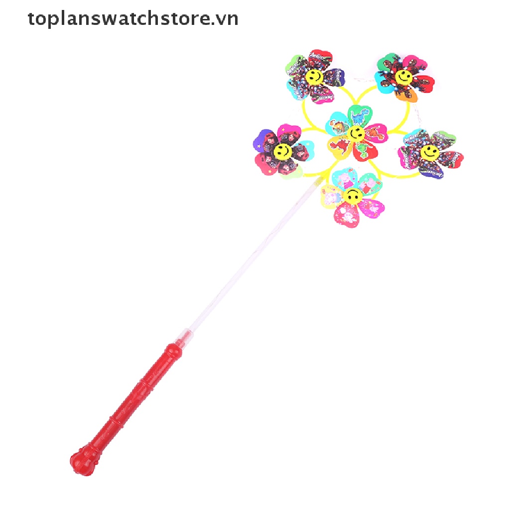Con Quay Đồ Chơi Spinner HìNh CốI Xay Gió 6 BáNh Xe Có ĐèN Led
