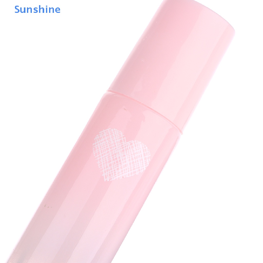 Chai Thủy Tinh Rỗng 5 / 10ml Dạng Lăn Màu Hồng