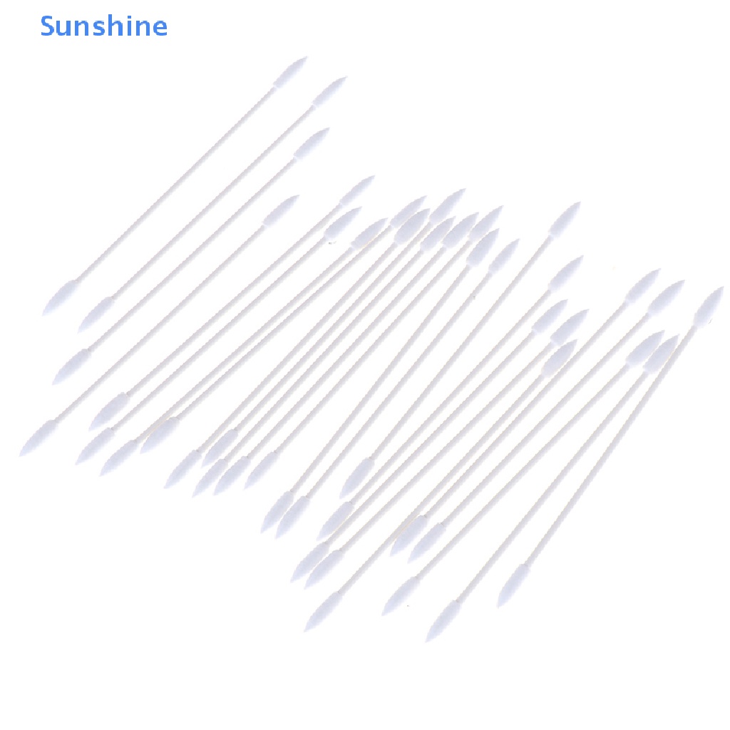 Set 50 / 100 Tăm Bông Vệ Sinh Cổng Sạc / Tai Nghe Tiện Dụng