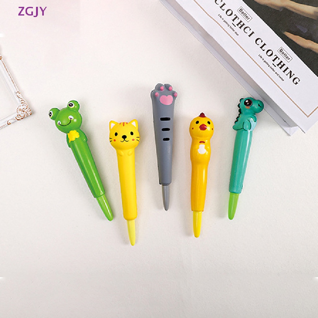 Bút Mực Gel Mềm Mại Giảm Căng Thẳng Hình Động Vật Hoạt Hình Dễ Thương