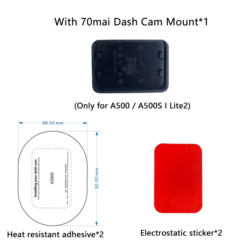 Giá Đỡ Camera Hành Trình 70mai Dash Cam A500 Pro Plus Cho 70mai Dash Cam Pro Plus + A500S 70mai Lite2