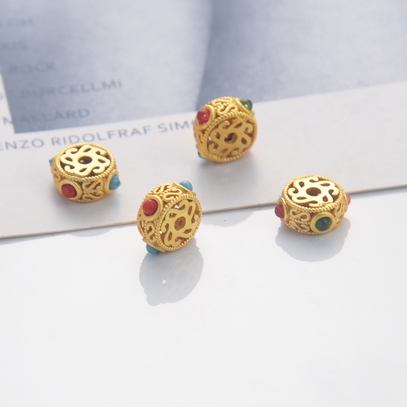 Chuỗi Hạt Mắt Chuồn Chuồn Màu Sắc Mạnh Mẽ Dùng Làm Trang Sức diy