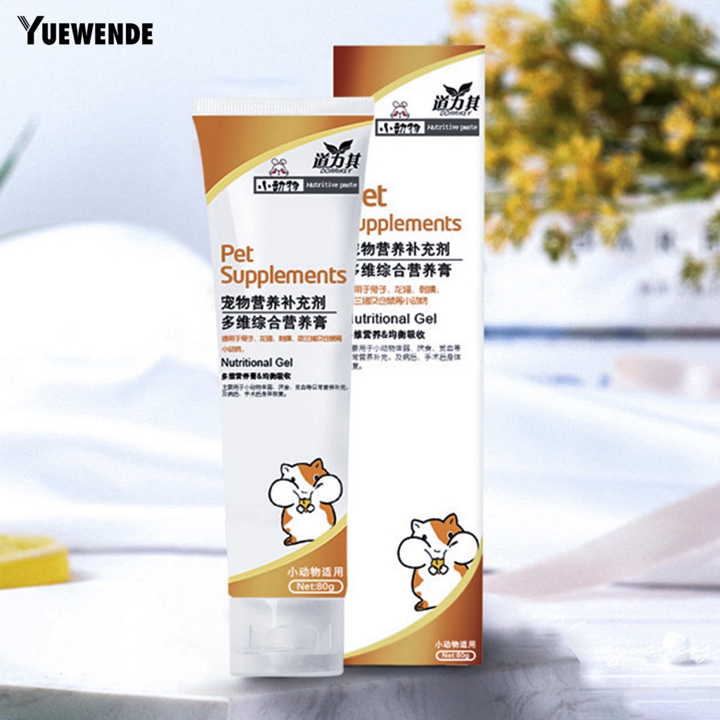 Kem Nuôi Dưỡng Chuột Hamster Và Thỏ Guinea 80g