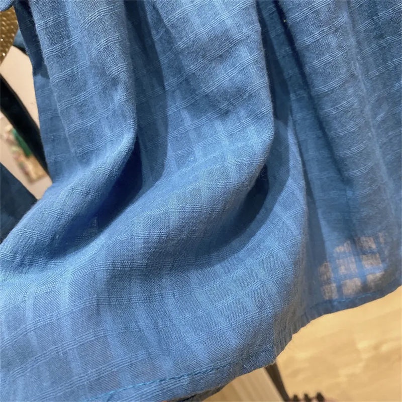 Đầm Công Chúa Phối Ren Màu Sắc Tinh Khiết Thời Trang Mùa Hè 2023 Dành Cho Bé Gái