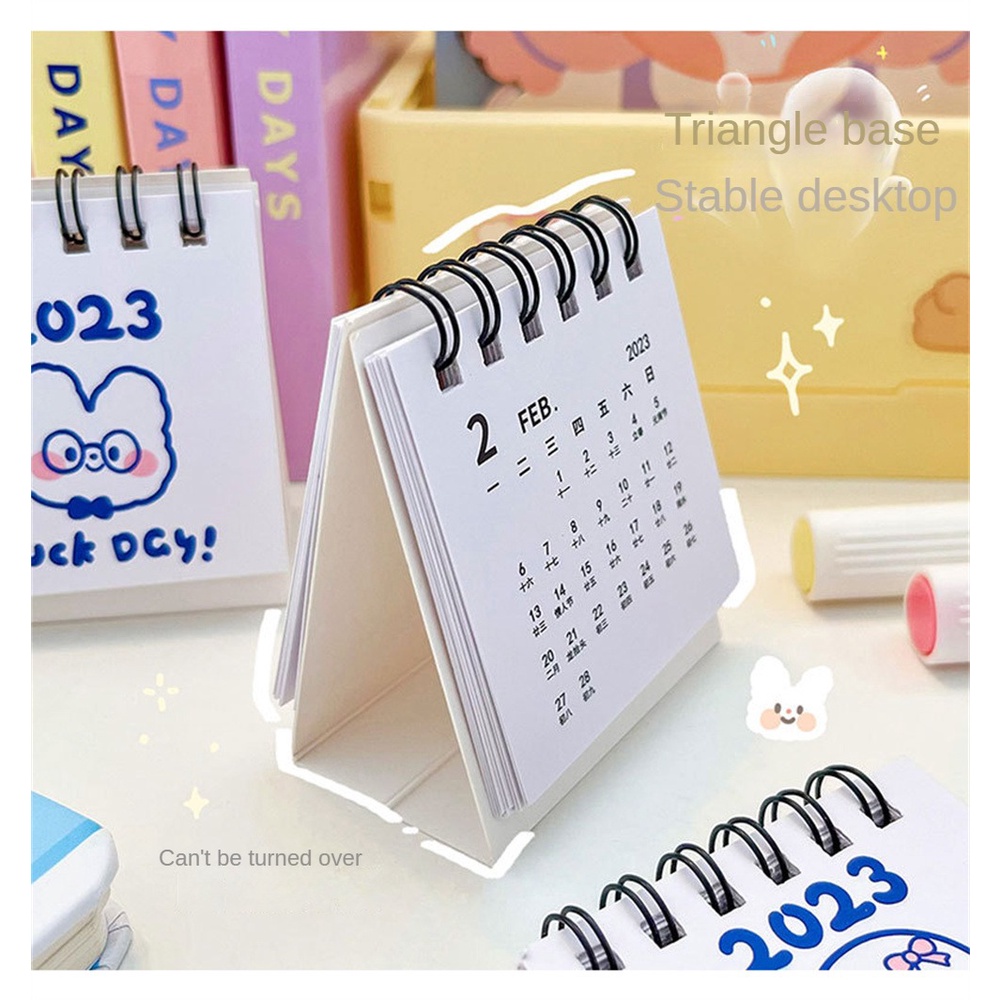 Lịch 2023 Mini Để Bàn Trang Trí Văn Phòng / Học Sinh