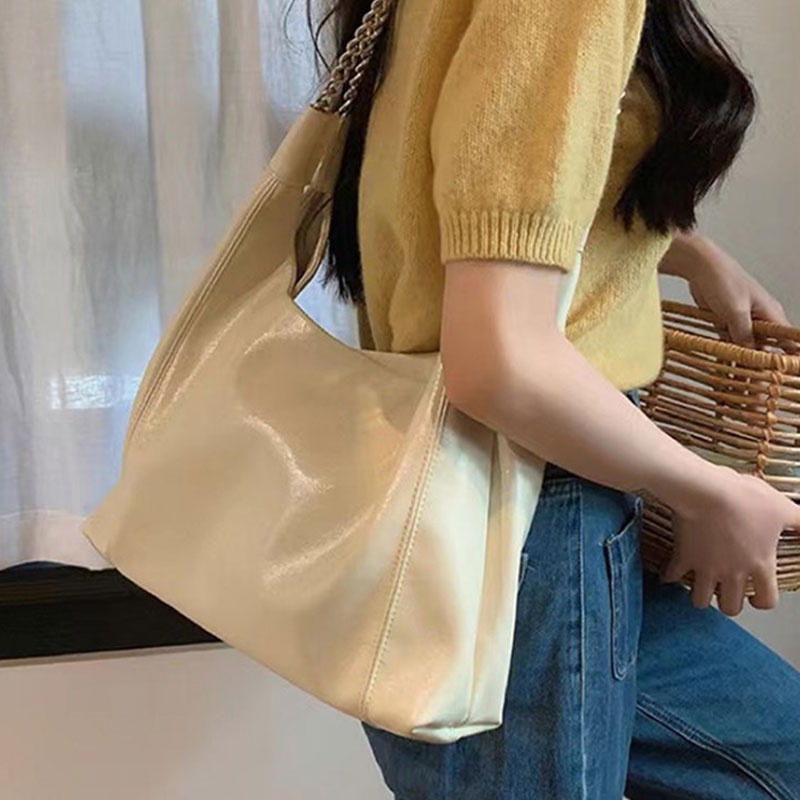 Túi Xách Da PU Sức Chứa Lớn Phong Cách Hong Kong Thời Trang Cho Học Sinh