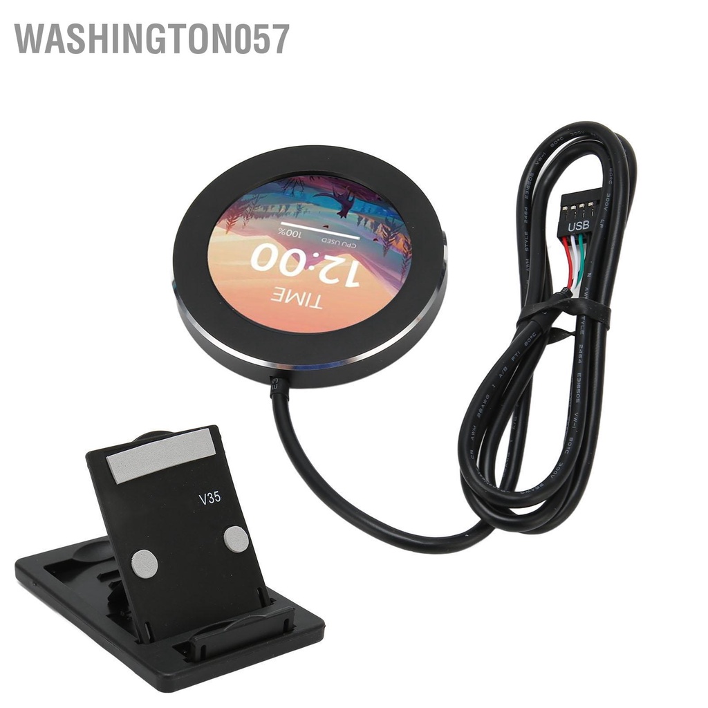 Có thể bán buôn Màn Hình LCD Làm Mát 2.1in IPS Tròn 480x480 Đa Năng Có Thể Điều Chỉnh Độ Sáng Cho Khung Gầm Máy Tính Để Bàn washington057 Hàng giao ngay