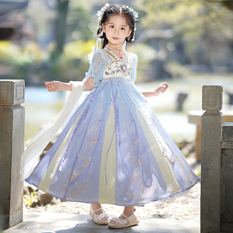CALOBABY váy bé gái mùa hè Váy Bé Gái  váy xinh váy cho bé gái váy công chúa bé gái váy công chúa bé gái đầm công chúa bé gái váy mùa hè váy công chúa cho bé gái váy hè cho bé gáiĐầm Hán Phục Hóa Trang Công Chúa Cổ Đại