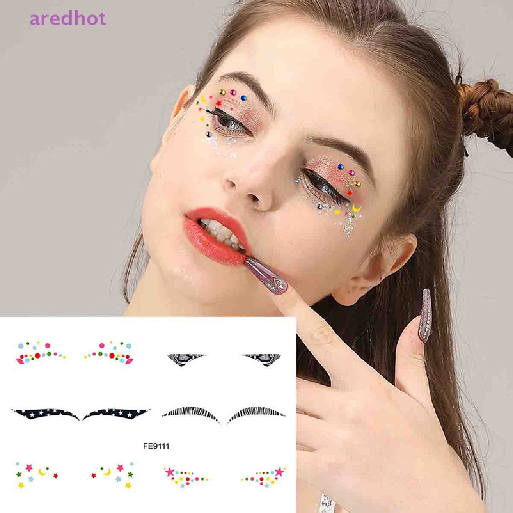 Đề Can Dán Hình Xăm Sáng Tạo Dùng Hóa Trang / Trang Điểm Mắt