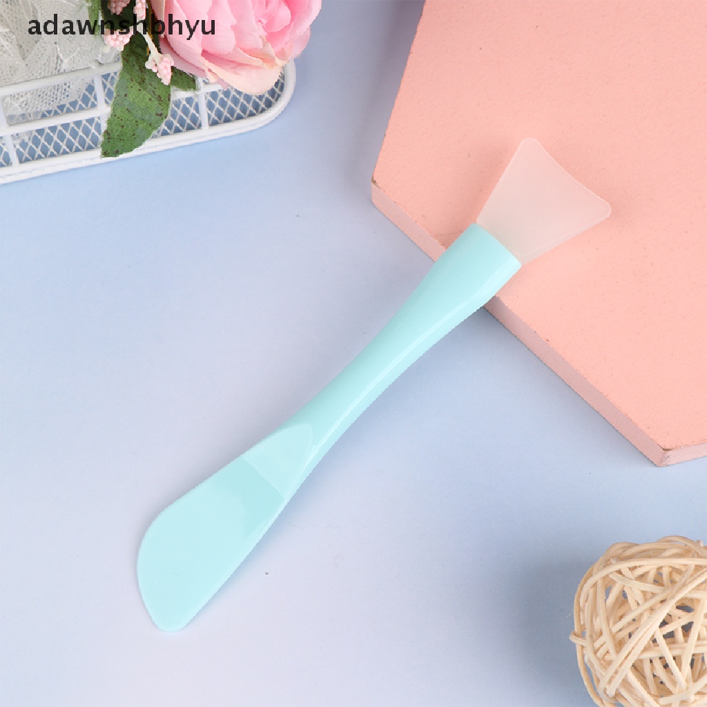 Cọ Đắp Mặt Nạ Silicone Đầu Mềm Tích Hợp Màng Bùn Hai Công Dụng adawnshbhyu