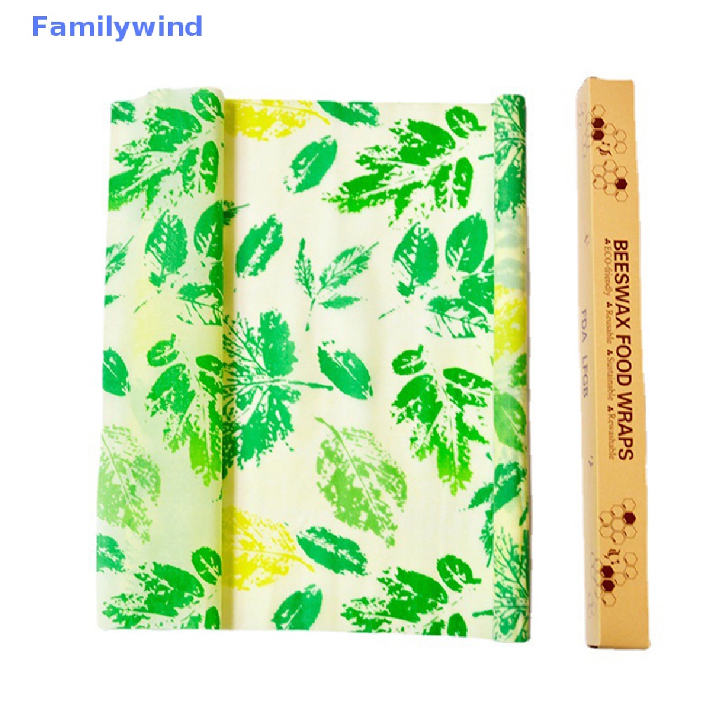 Set 3 Giấy Gói Sáp Ong Thân Thiện Với Môi Trường Nhiều Họa Tiết Có Thể Tái Sử Dụng