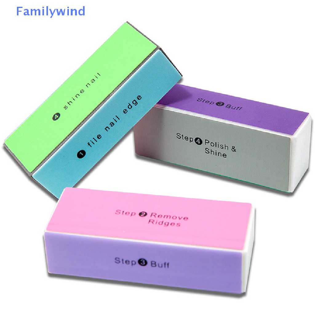 Set 5 Đồ Dũa Móng Tay 4 Bước Tiện Lợi