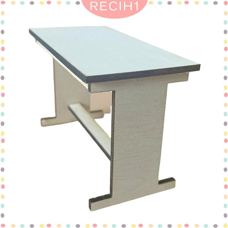 Mô Hình Nội Thất Mini Bằng Gỗ Tỉ Lệ 1: 12 Dùng Trang Trí DIY