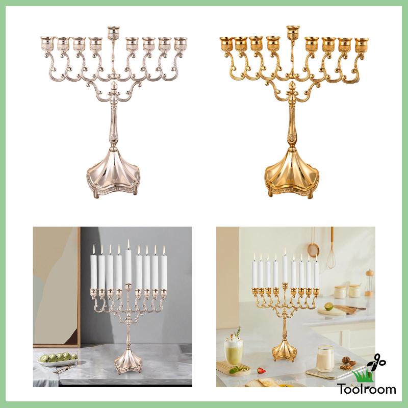 Set 9 Nhánh Giá Đỡ Nến Trang Trí Tiệc Cưới